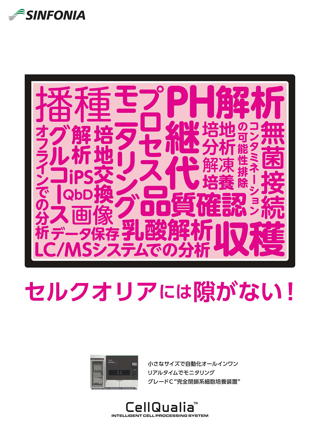 セルクオリアには隙がない！